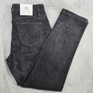 Flint and Tinder Corduroy Pants Mens 33x32‎ Gray Huckberry new